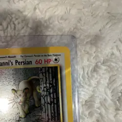 Pokemon Giovanni's Persian 60 HP Gym Challenge 8/132 Holo Rare Stage 1 2000 TCG - Image 2