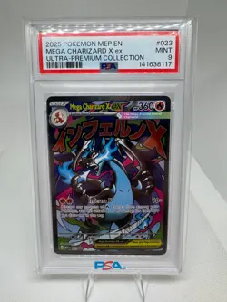 Pokemon Mega Charizard X ex- UPC Promo 🔥 PSA 9 - Image 1