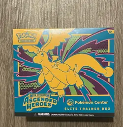 Pokemon TCG: Ascended Heroes Pokemon Center Elite Trainer Box ETB SEALED - Image 1