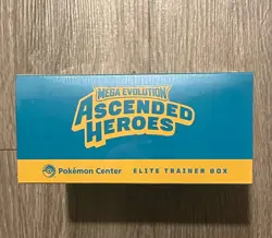 Pokemon TCG: Ascended Heroes Pokemon Center Elite Trainer Box ETB SEALED - Image 4