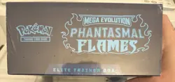 Pokemon Mega Evolution Phantasmal Flames Elite Trainer Box Factory Sealed - Image 2