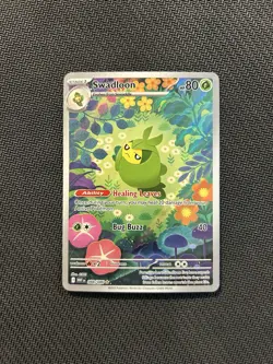Pokemon TCG Swadloon 088/086 English! NM Condition! See Description! - Image 1
