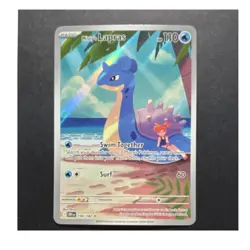 Pokemon Misty's Lapras Illustration Rare Sv10: Destined Rivals Holo 194/182 - Image 1