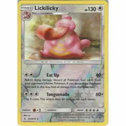 POKEMON CARD REVERSE HOLO LICKILICKY 153/214 NO 463 LICKING POKEMON TCG CCG - Image 1