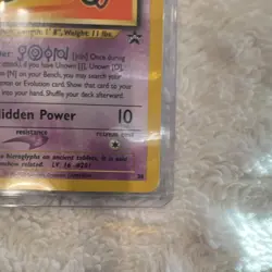 Pokemon Unown [J] 40 HP Wotc Promo 38/53 Regular Basic Promo 2001 Pokemon TCG - Image 3