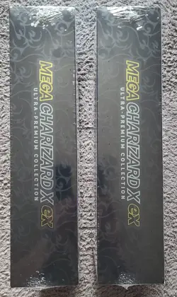 Mega Charizard X EX UPC Ultra Premium Collection Factory Sealed (2-LOT) Pokemon - Image 3