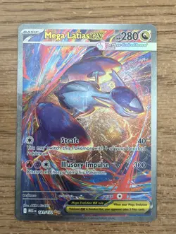 Pokemon TCG Mega Latias EX SIR 181/132 Mega Evolution English Near Mint - Image 1