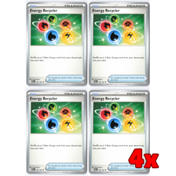Pokemon TCG 4x Energy Recycler 164/182 Destined Rivals Playset NM - Image 1