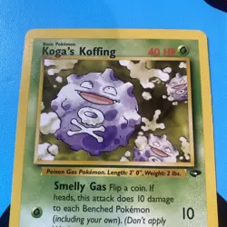 Pokemon TCG Kogas's Koffing Gym Challenge 79/132 Regular Non Holo Common - LP/NM - Image 3