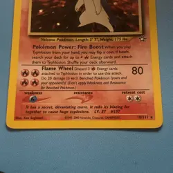 Pokemon Typhlosion Neo Genesis Holo Rare 18/111 - LP - Image 2