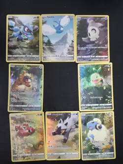 Pokemon TCG Crown Zenith Galarian Gallery Full Art Set GG26-GG34 - Image 1