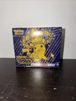 Pokemon TCG Surging Sparks Elite Trainer Box Factory Sealed ETB - Image 1