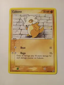 Cubone Common Delta Species Pokemon 60/113 NM Free Shipping!! - Image 1