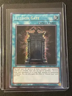 MZMU-EN023 Illusion Gate Secret Rare YuGiOh! NEW - Image 3