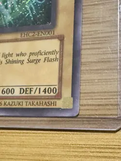 Elemental HERO Sparkman EHC2-EN001 Secret Rare Limited Yu-Gi-Oh LP - Image 3