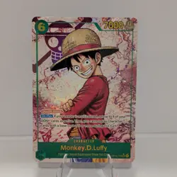 2025 One Piece TCG Carrying On His Will Monkey.D.Luffy Alt Art OP13-118 SEC - NM - Image 1