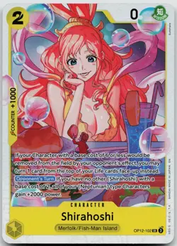 One Piece Shirahoshi (OP12-102/156) OP12 Legacy of the Master NM FOIL - Image 1