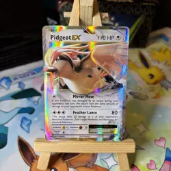 Pokemon TCG Evolutions Pidgeot EX 64/108 Ultra Rare Card Mint 2016 - Image 1