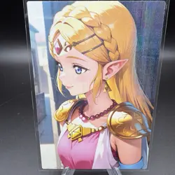 P Zelda Anime Waifu Card Doujin ACG Goddess Holo - Image 1