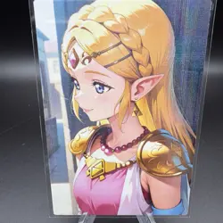 P Zelda Anime Waifu Card Doujin ACG Goddess Holo - Image 2