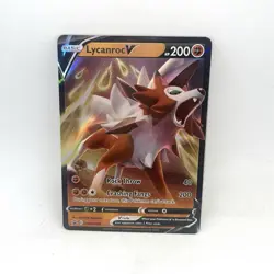 Lycanroc V Promo Holo SWSH: Sword & Shield Promo Cards SWSH199 NM - Image 1