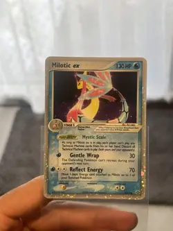 Pokemon TCG Milotic EX 96/106 Emerald Holo Ultra Rare Card 2005 LP - Image 2