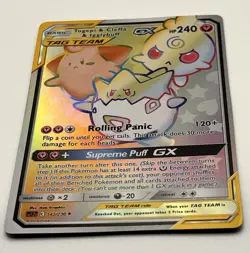 Pokemon TAG TEAM GX 4 Card Lot Bundle Solgaleo Lunala Venusaur Snivy Psyduck NM - Image 4