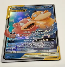 Pokemon TAG TEAM GX 4 Card Lot Bundle Solgaleo Lunala Venusaur Snivy Psyduck NM - Image 5