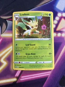 Leafeon SWSH191 SWSH: Sword & Shield Promo Cards Holo VLP - Image 1
