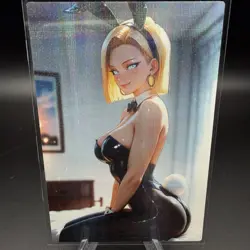 Number 18 Anime Waifu Card Doujin ACG Goddess Holo - Image 2