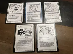 MtG Magic the Gathering Test Card Collection - Image 1