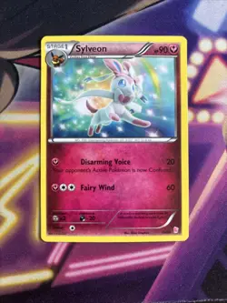 Sylveon 15/30 XY Trainer Kit Sylveon and Noivern 2014 Pokemon Card LP - Image 1