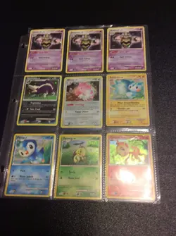 Pokemon Cards Lot Of 9 2007 Reverse Holos Piplup Turtwig Chimcha Blissey #22 - Image 1