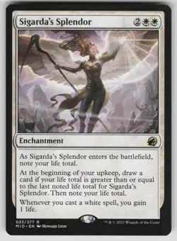 Sigarda's Splendor Normal R Innistrad: Midnight Hunt 33 NM - Image 1