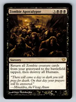 Zombie Apocalypse Dark Ascension 80 R NM Magic: The Gathering - Image 1