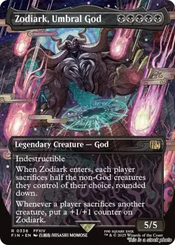 Zodiark, Umbral God (Borderless) [FIN - 336] - NM [] TCG MTG - Image 1