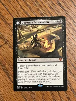 Decorum Dissertation Secrets of Strixhaven Regular - Image 1