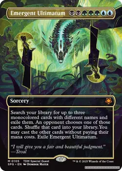 Emergent Ultimatum (Borderless) [SPG - 105] - NM [Normal] TCG MTG - Image 1