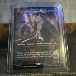 Magic: The Gathering Casey Jones, Vigilante Legendary Creature TMNT Foil #0286 - Image 1