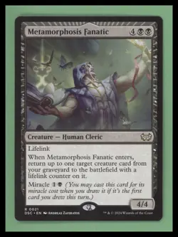 1 x Metamorphosis Fanatic - Commander: Duskmourn - NM-Mint - MTG - Image 1