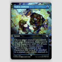 Stolen Uniform (Borderless Foil) - FIN #332 Uncommon - NM / Mint FINAL FANTASY - Image 1