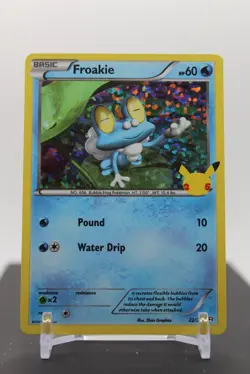 Froakie - 22/25 022/025 Holo - Pokemon McDonald's 25th Anniversary Promos - Image 1
