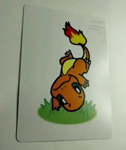 Charmander Pokemon Center Japanese Taruka Playing Card by Kouichi Ooyama - Image 4