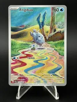 Frigibax 208/193 SV Paldea Evolved Illustration Rare Pokemon TCG Card NM - Image 1