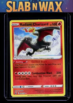 Pokemon tcg Crown Zenith Radiant Charizard #020/159 - Image 1