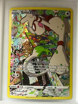 Smeargle TG10/TG30 Holo Silver Tempest Trainer Gallery Pokemon NM - Image 1