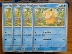 Pokemon TCG Scarlet & Violet 151 Psyduck 054/165 x4 Playset - Image 1