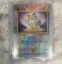 Pokemon Meowth 50 HP Legendary Collection 53/110 Uncommon Reverse Holo - Image 1