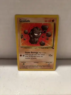 Geodude - 47/62 Fossil - Pokemon TCG - Image 1