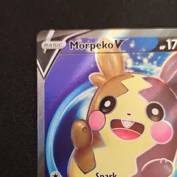 Pokemon Morpeko V Full Art Ultra Rare Holo 190/202 Sword & Shield 170 HP - Image 3